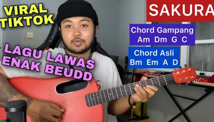 Chord & Lirik Lagu Sakura - Fariz RM